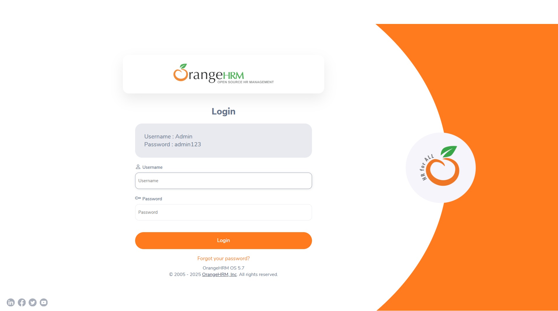 OrangeHRM con Playwright